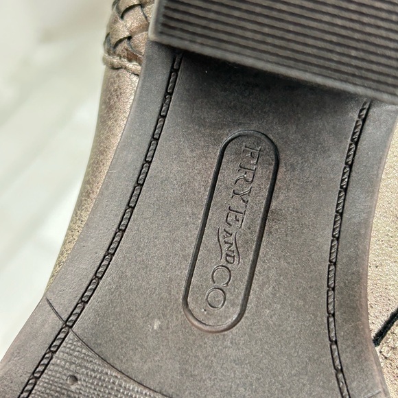 Metallic Ankle Boots - Picture 6 of 8